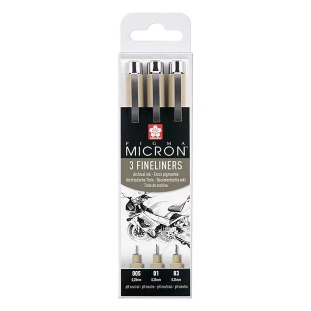 Sakura Pigma Micron toll, 3 db-os készlet
