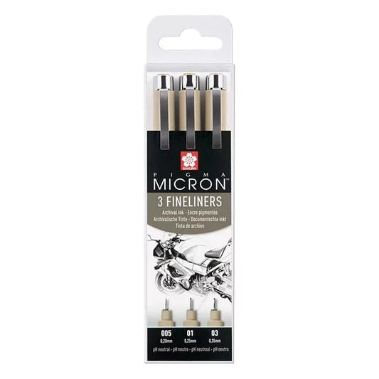 Sakura Pigma Micron toll, 3 db-os készlet