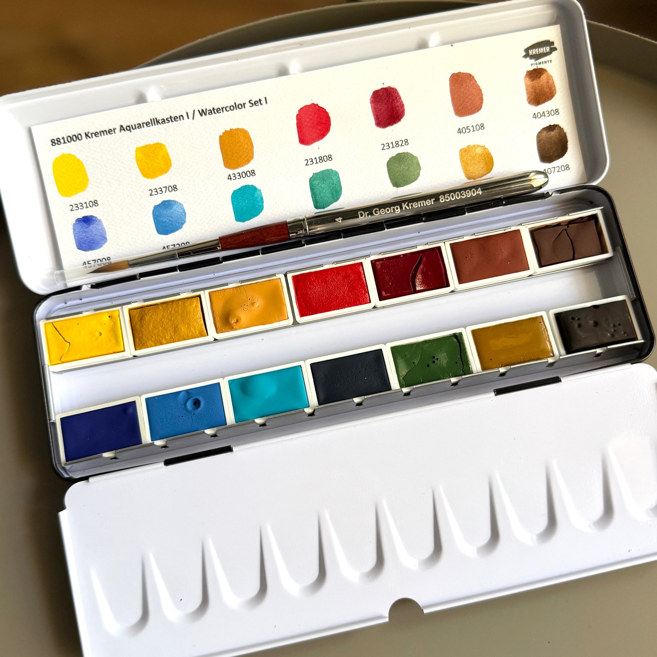 Kremer Akvarell Paletta I.