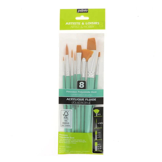 Pébéo ecset szett - 8db