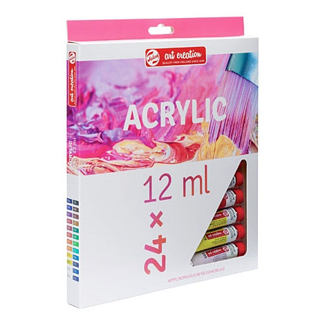 Talens Art Creation akril festék készlet, 24x12 ml