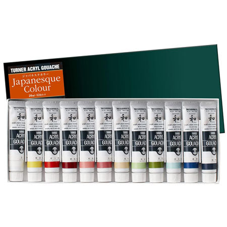 Turner Acrylic Gouache Japanesque készlet - 10x20 ml