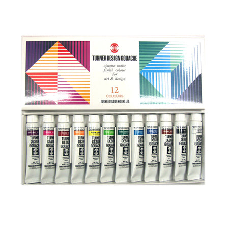 Turner Design Gouache készlet - 12x11 ml