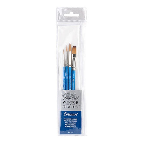 Winsor & Newton Cotman ecsetkészlet, 4 db