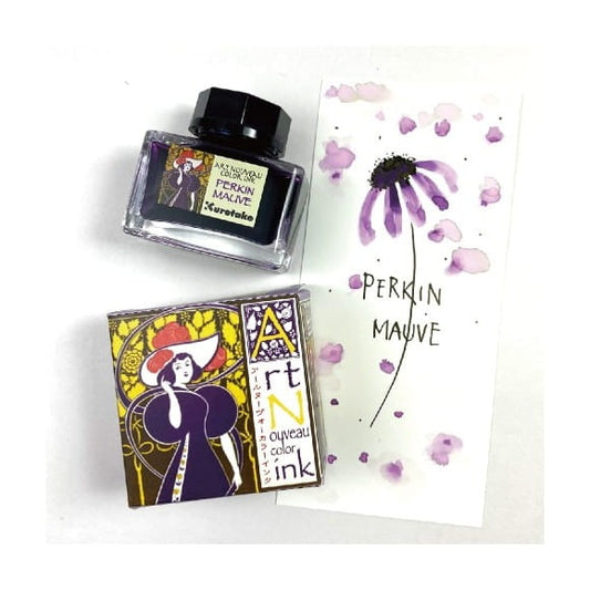 Kuretake Ink-Cafe Art Nouveau - üveges tinta, mályva