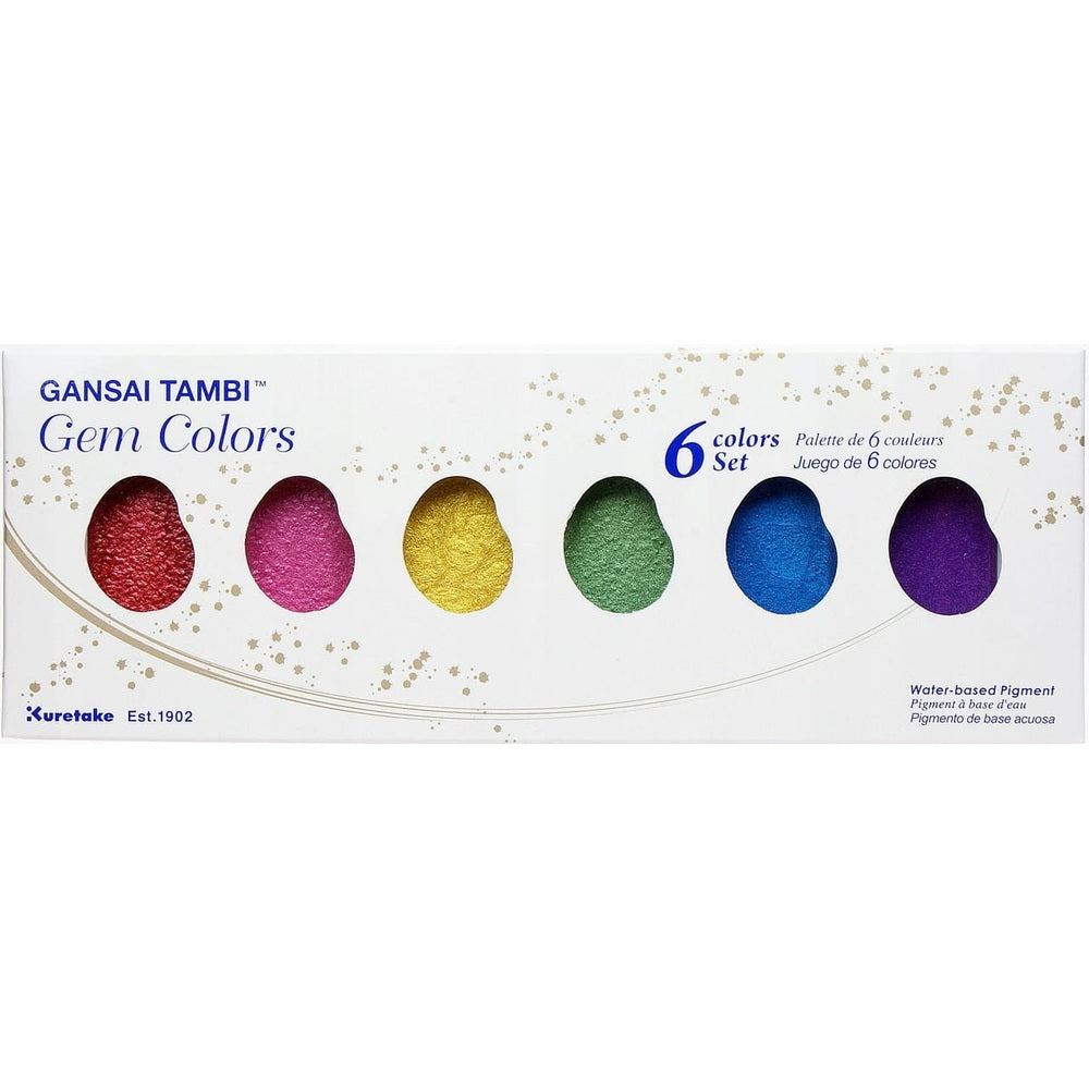 Kuretake Gansai Tambi Gem Colors akvarell festék készlet
