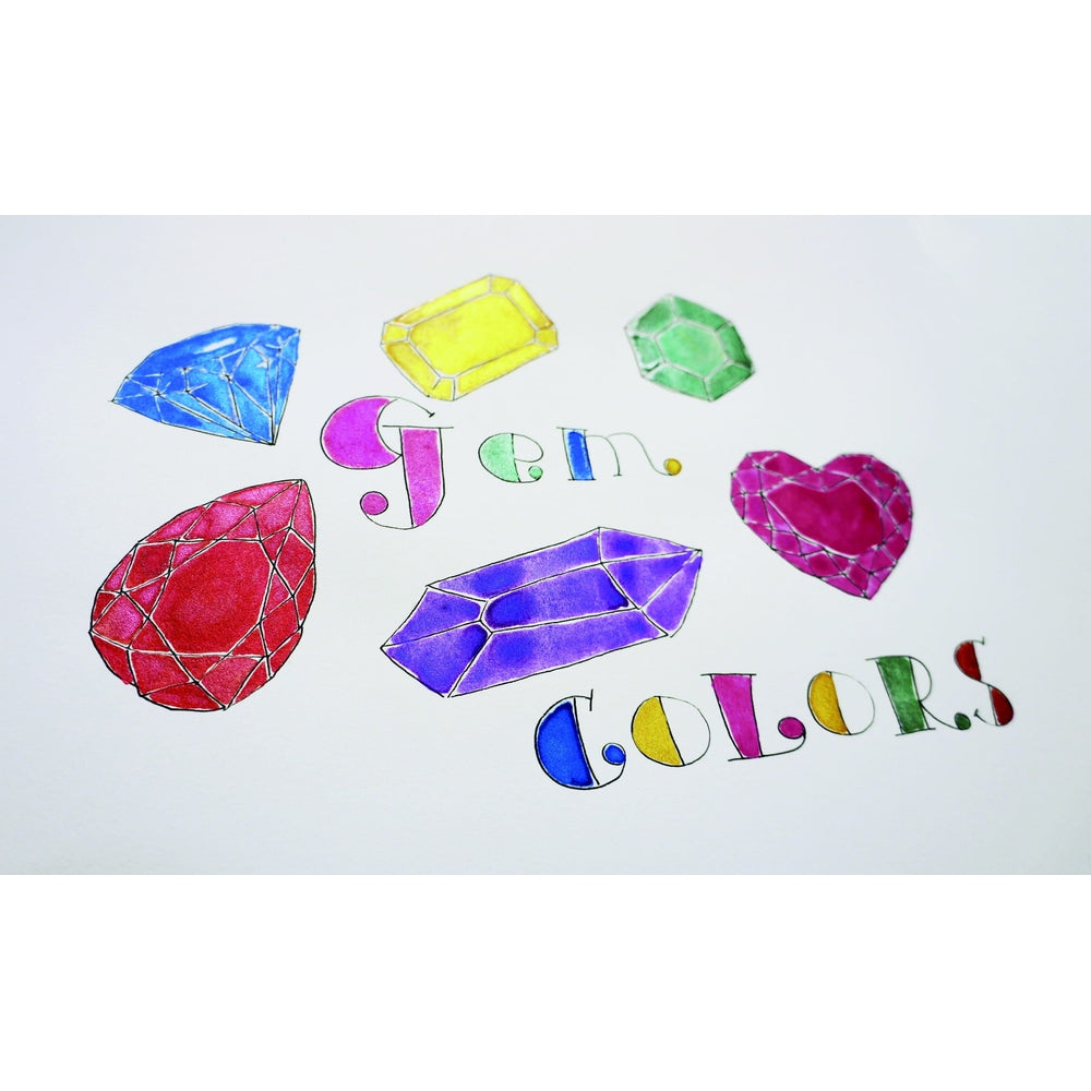 Kuretake Gansai Tambi Gem Colors akvarell festék készlet
