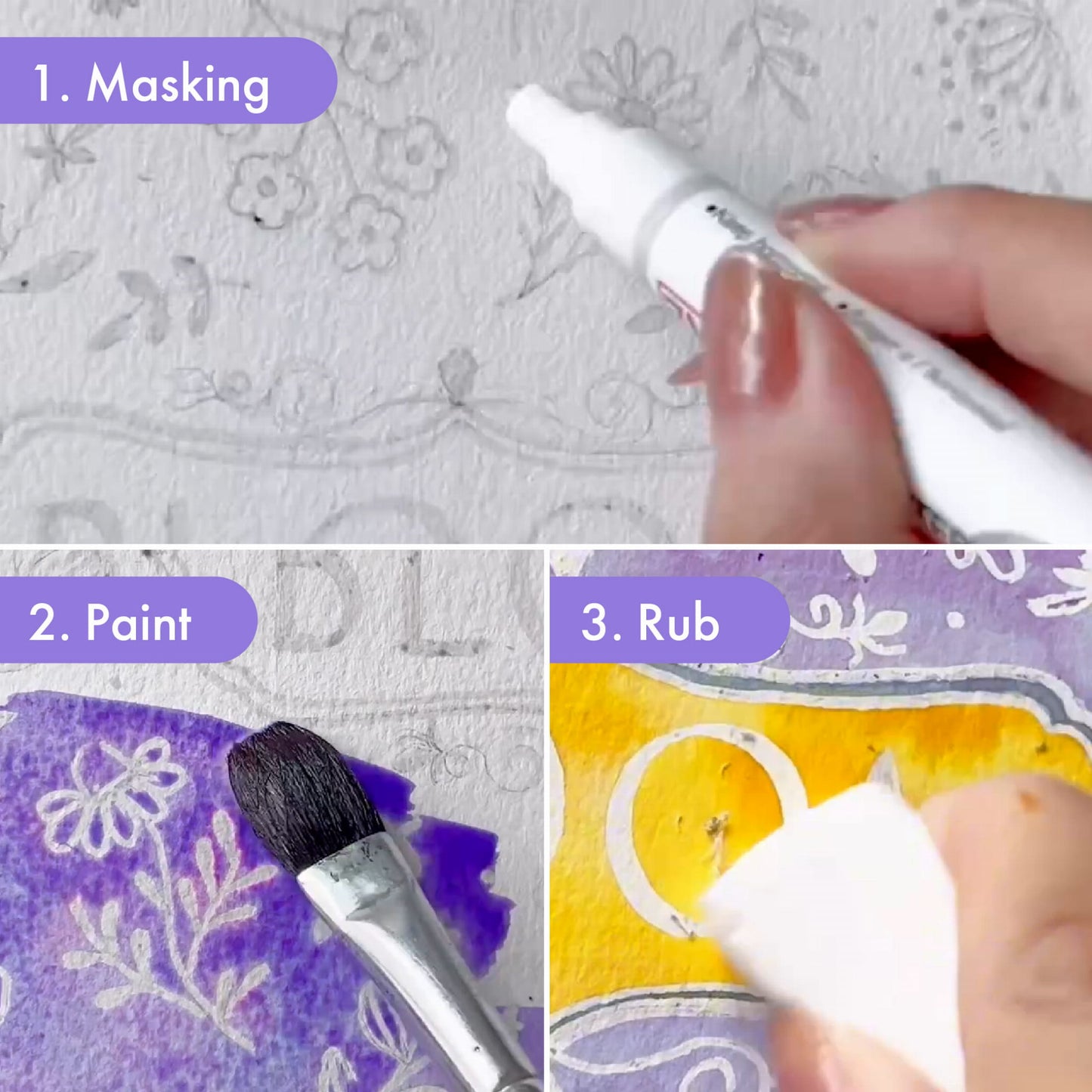 Kuretake ZIG Maszkoló toll akvarellhez - Medium 2mm