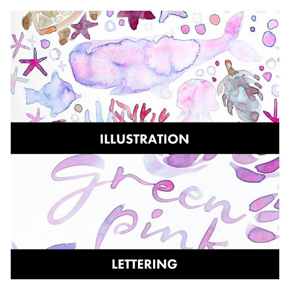 Kuretake Gansai Tambi granuláló akvarell festék készlet I. - 5 szín