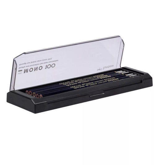 Tombow Mono 100 grafit ceruza készlet 12db-os, 4H-6B