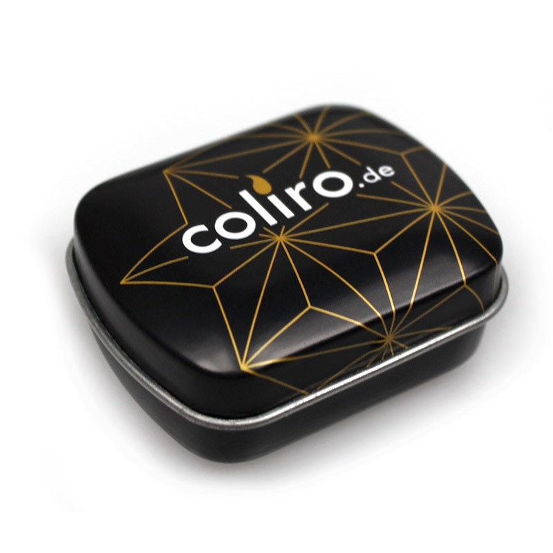Coliro Pearlcolor fém szilketartó, 39x32x15 mm