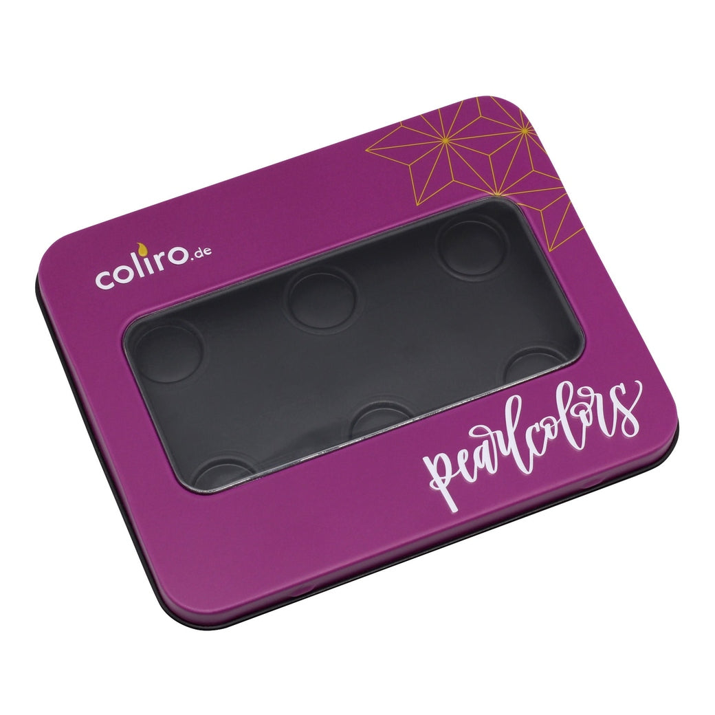 Coliro Pearlcolor fém szilketartó - 6 szilkéhez, lila
