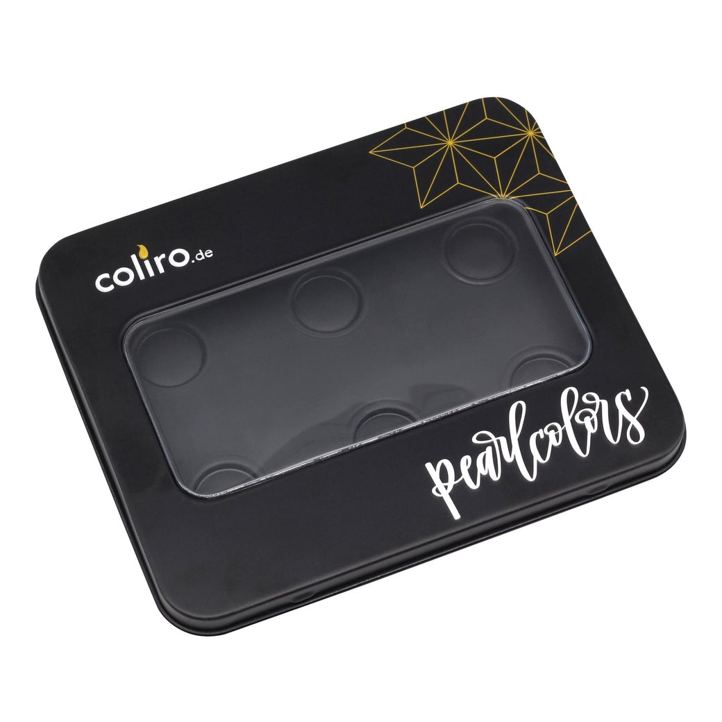 Coliro Pearlcolor fém szilketartó - 6 szilkéhez, fekete