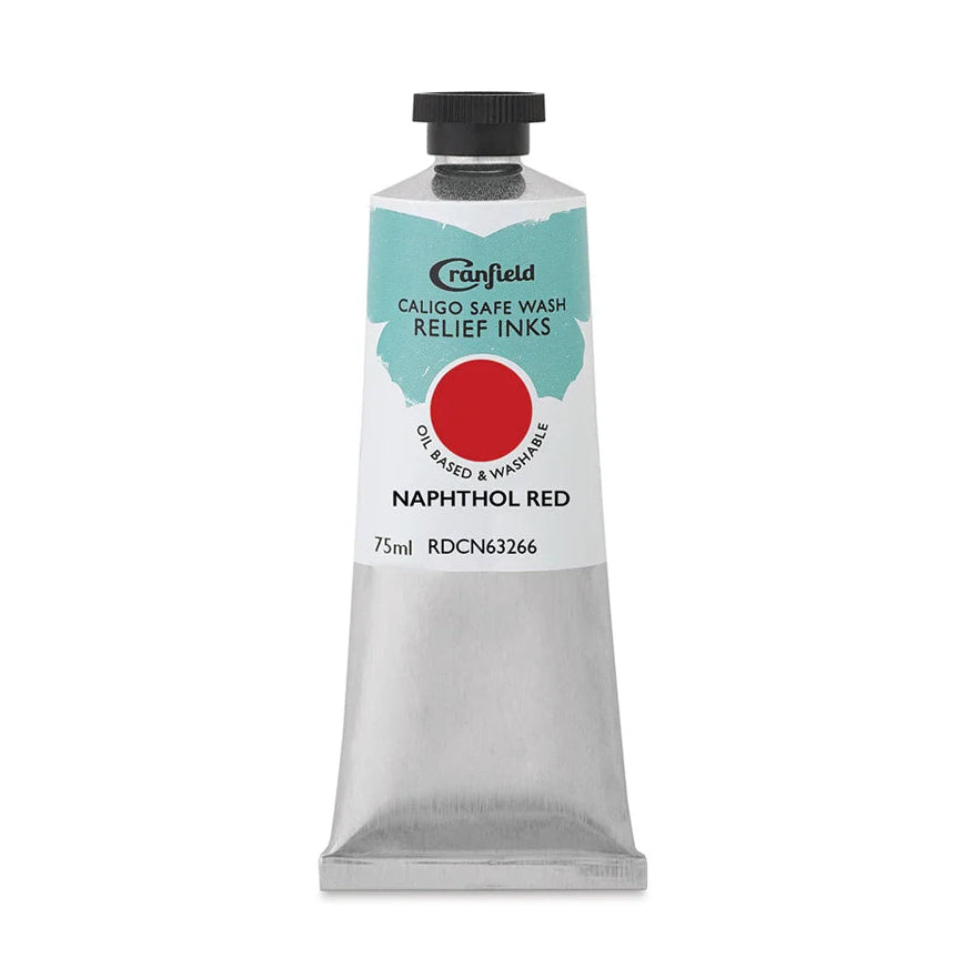 Cranfield Caligo Safe Wash Relief Ink - napthol red