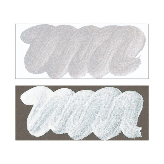 Kuretake Silver Mica - ezüst tinta rajzhoz és kalligráfiához, 60 ml