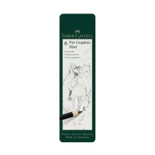 Faber-Castell Pitt Matt grafitceruza, 6db-os készlet