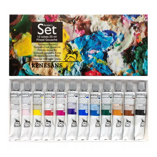 Renesans gouache festék szett 12x20 ml