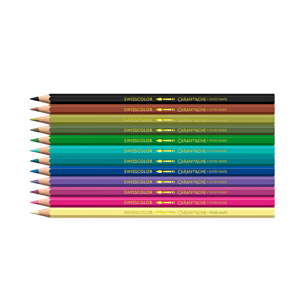 Caran d'Ache Swisscolour Kawaii akvarell ceruza szett - Mókás szörnyek