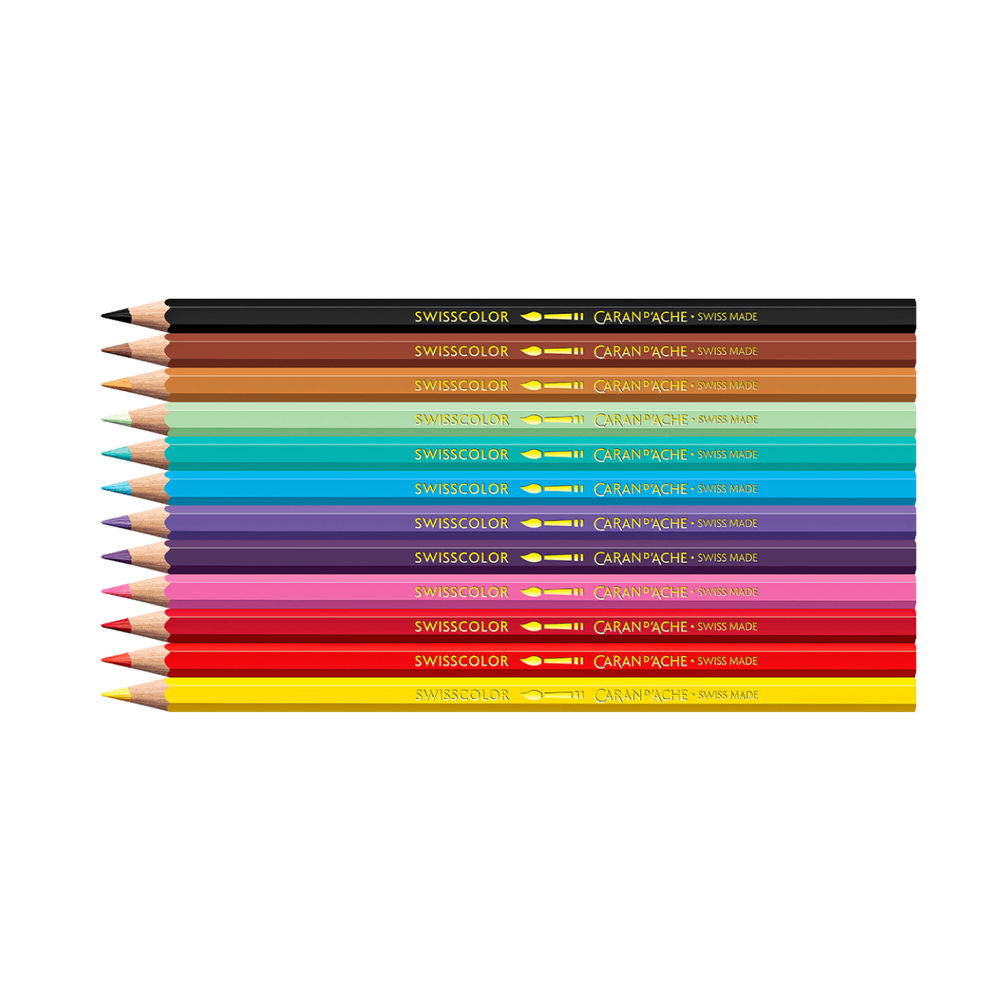 Caran d'Ache Swisscolour Kawaii akvarell ceruza szett - Cukorkavilág