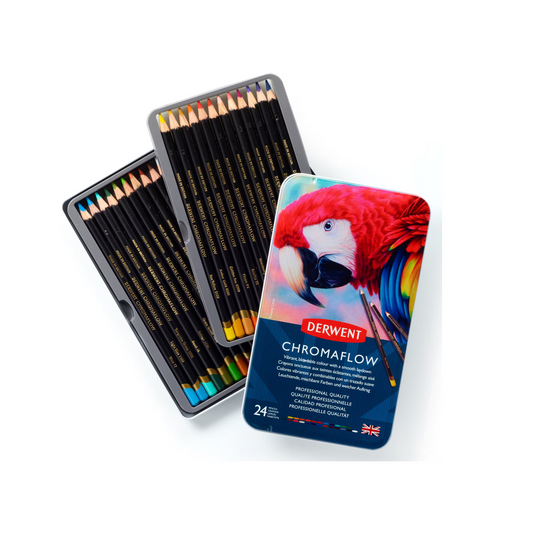 Derwent Chromaflow színes ceruza - 24 db-os