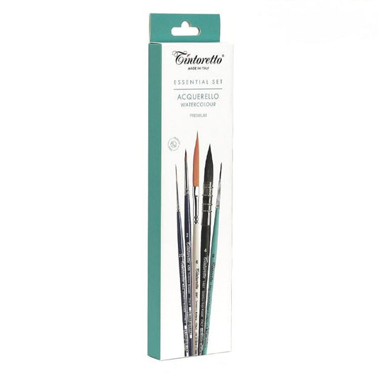 Tintoretto 9003 Acquerello Premium akvarell ecsetkészlet - 5 db