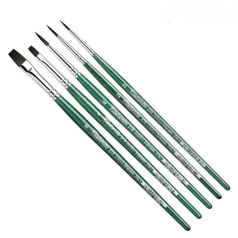 Tintoretto 9004 ecsetkészlet akrilhoz és olajhoz - 5 db-os