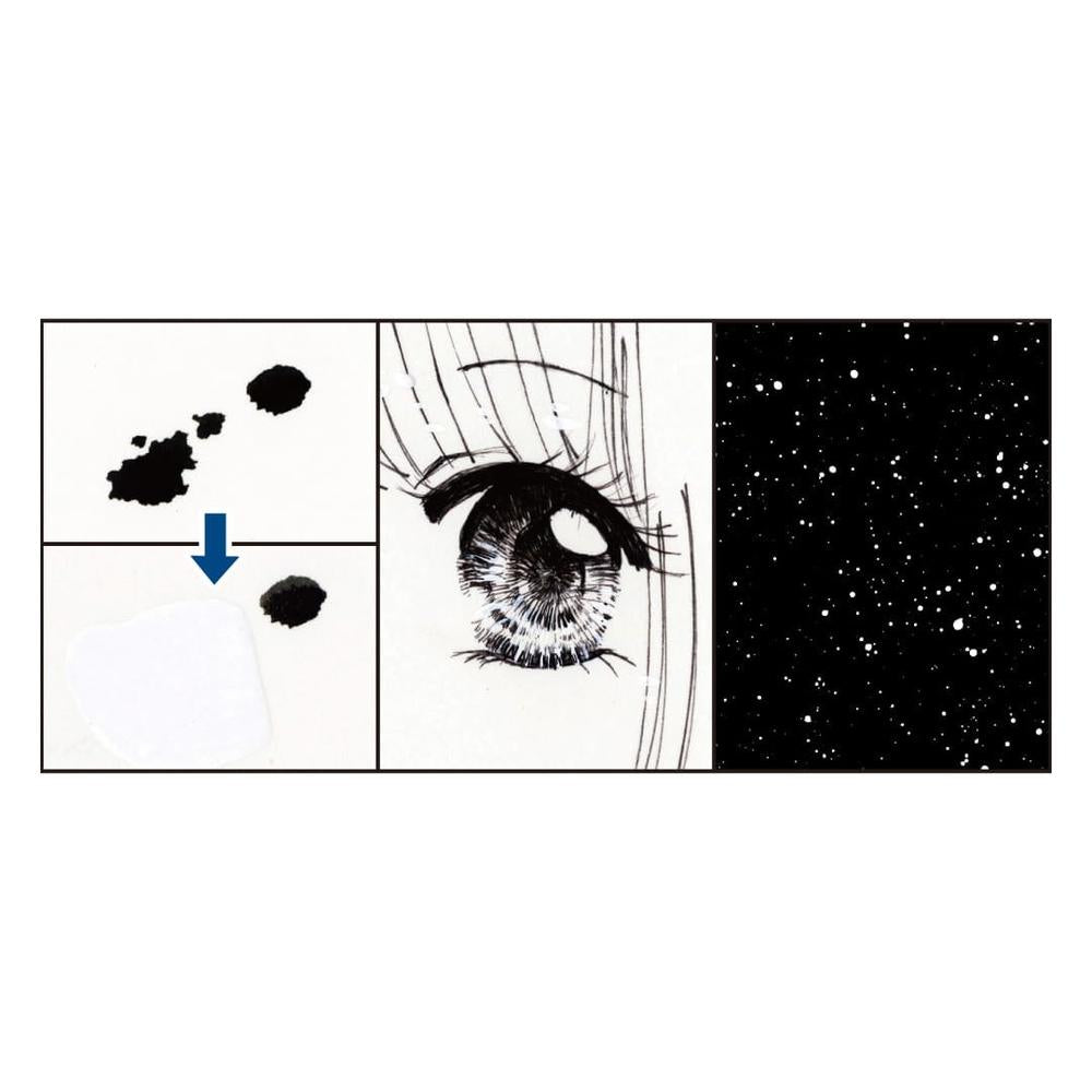 Kuretake ZIG Cartoonist white ink - fehér