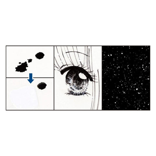 Kuretake ZIG Cartoonist white ink - fehér