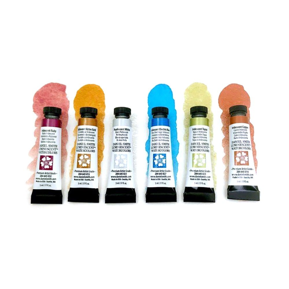 Daniel Smith akvarellfesték készlet, 6 x 5 ml - Jean Haines' All That Shimmers