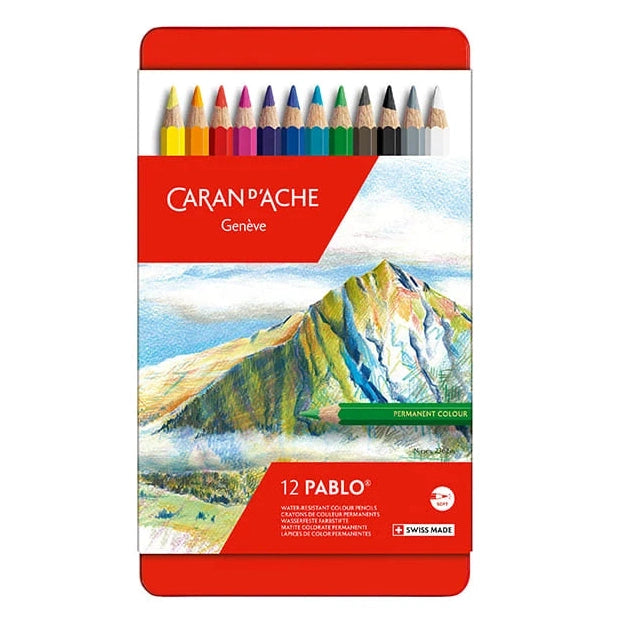 Caran d'Ache Pablo színesceruza készlet - 12 db