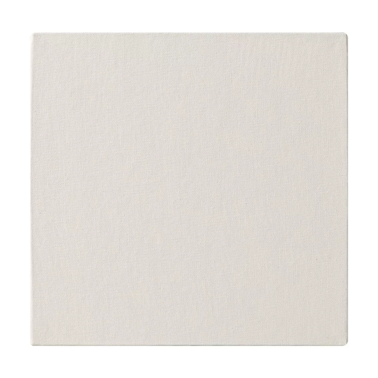 Clairefontaine kasírozott festővászon, alapozott, fehér - 15x15 cm