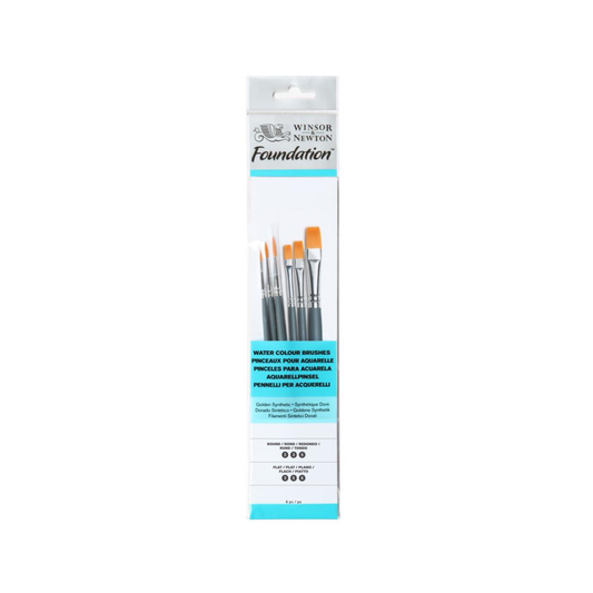 Winsor & Newton akvarell ecset szett, 6db
