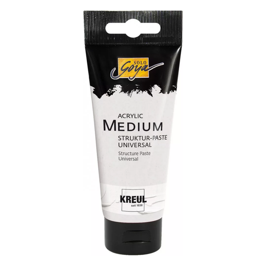 Kreul Solo Goya médium akrilhoz, tubusos, 100 ml - struktúrapaszta