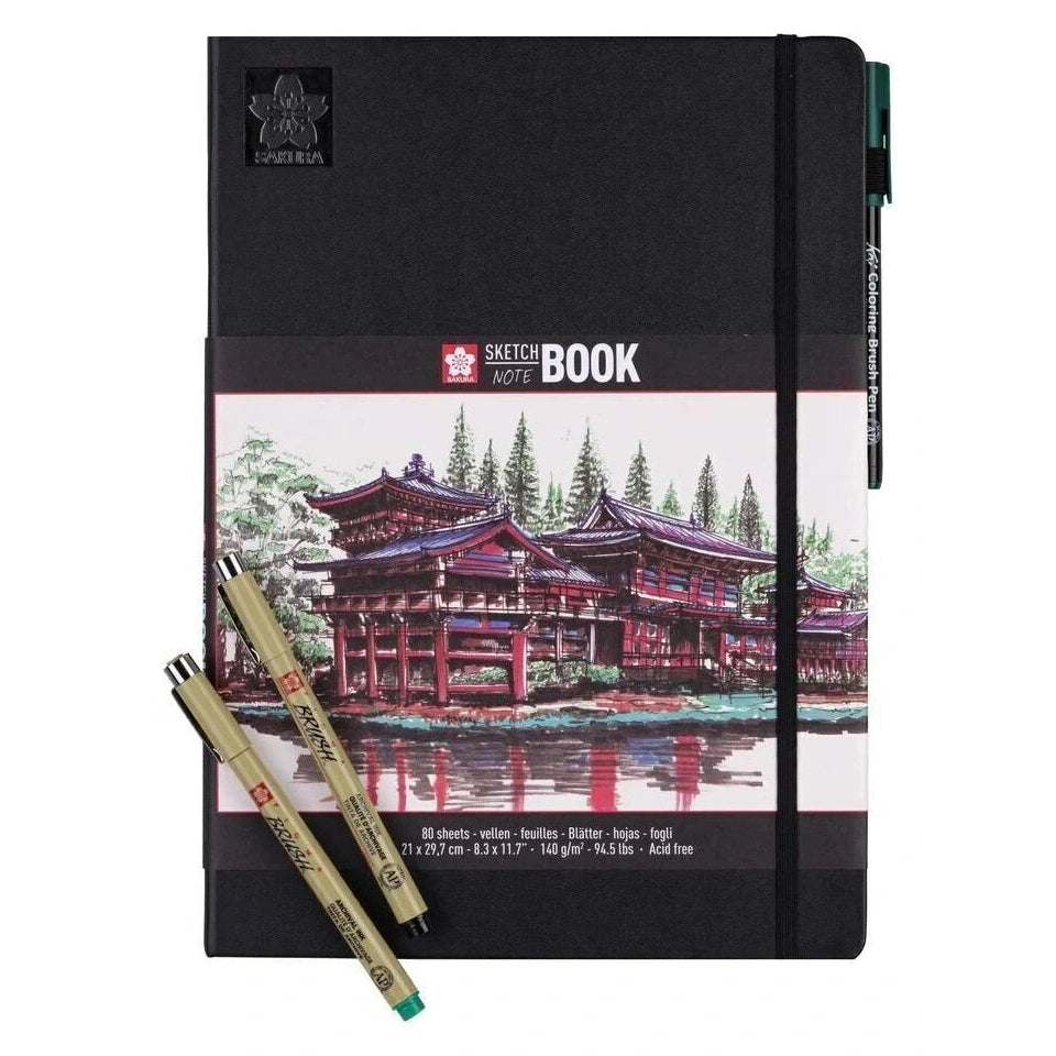 Sakura Sketch-Note vázlatfüzet - 140g/m² - 21x29,7 cm A4