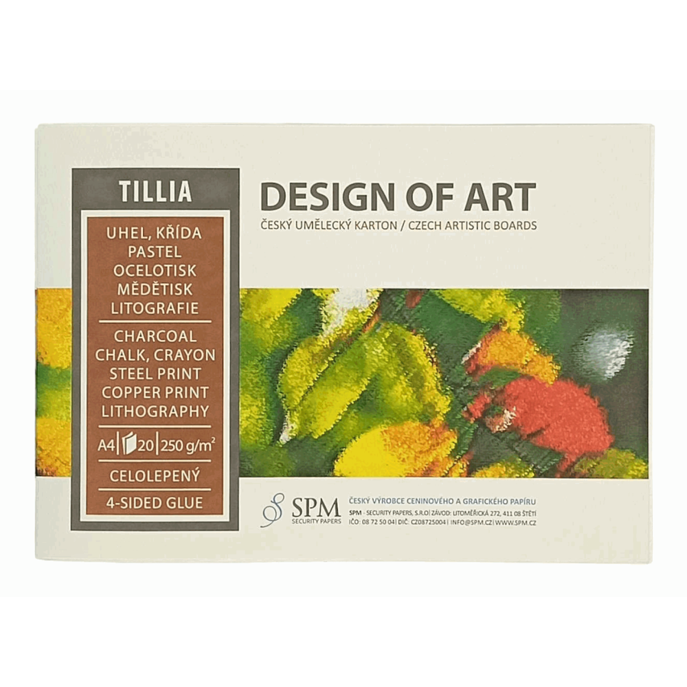 Pad Tillia for drawing and graphics A3 250g