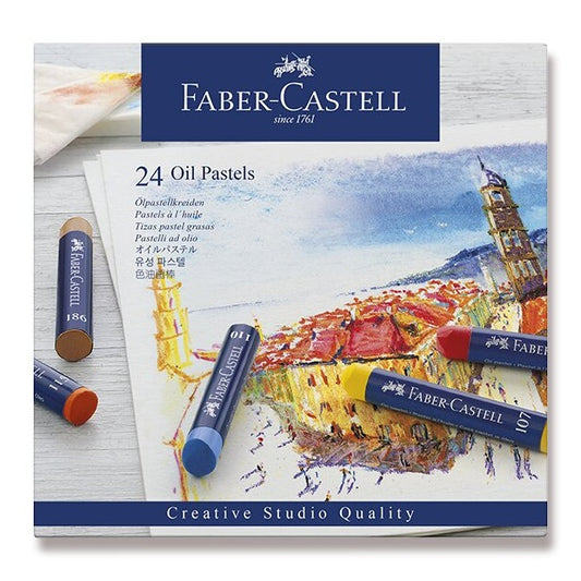 Faber-Castell Creative Studio Olajpasztell - 24 db-os készlet