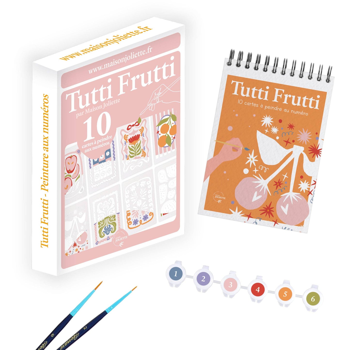Maison Joliette számfestő - tutty frutty