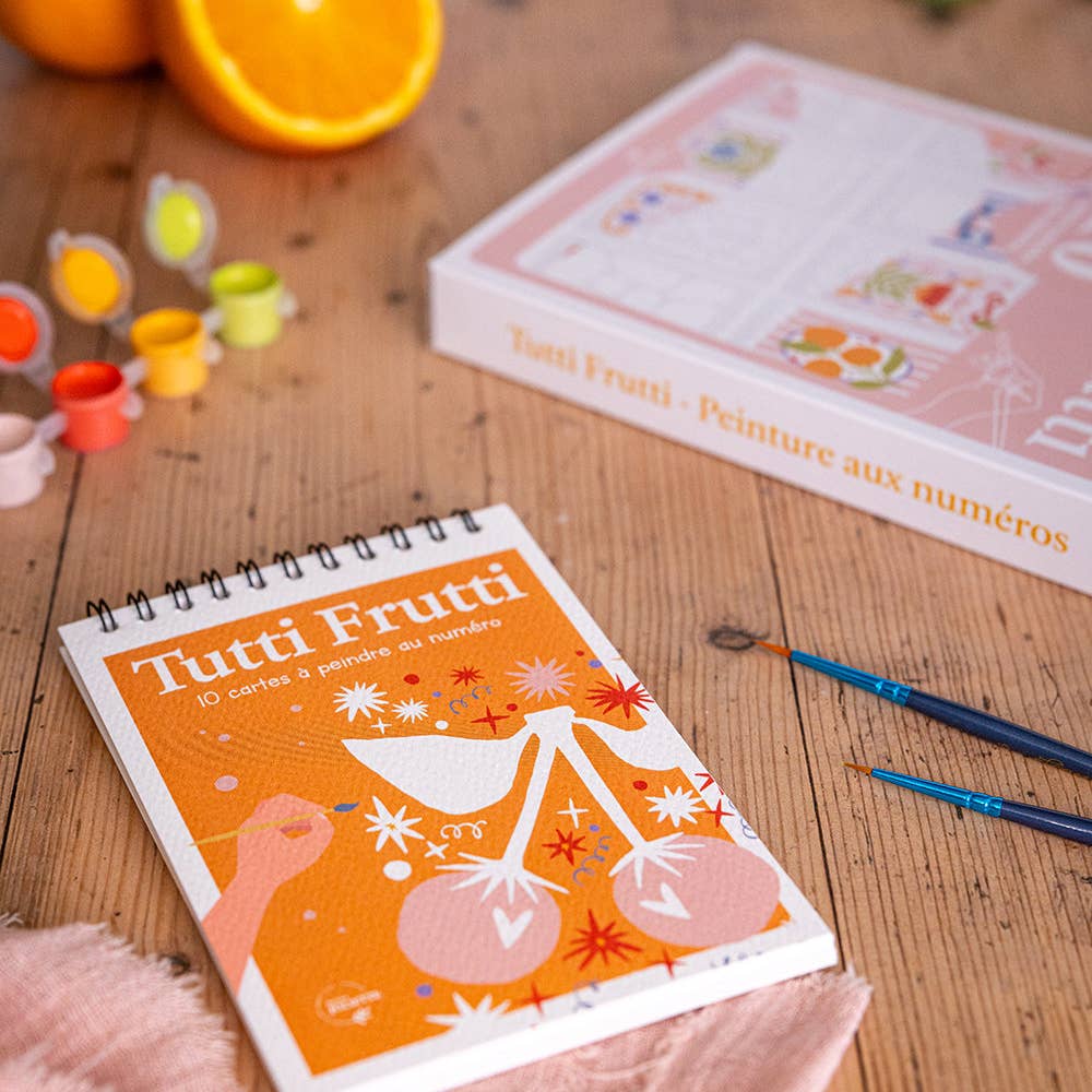 Maison Joliette számfestő - tutty frutty