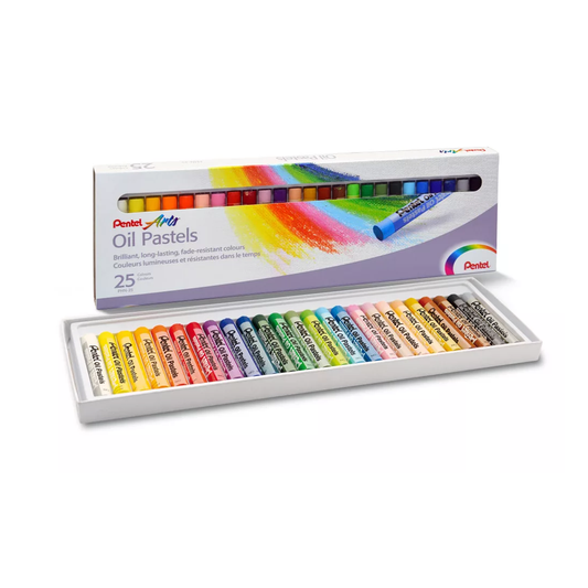 Pentel olajpasztell kréta, 25 db