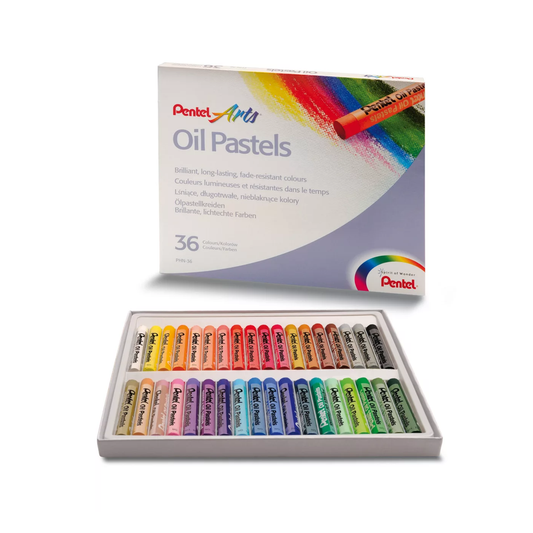 Pentel olajpasztell kréta, 36 db