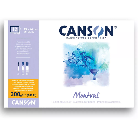 Canson Montval akvarelltömb, 300gr