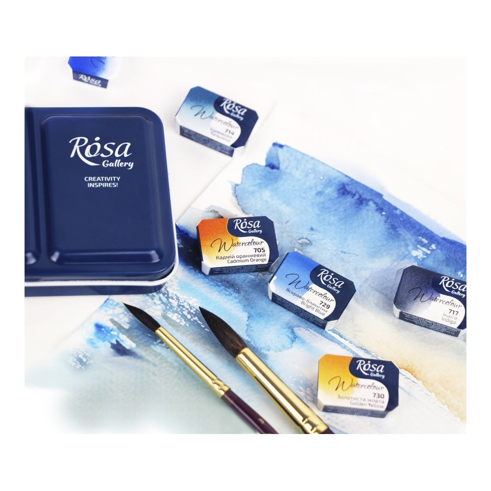 Rósa Gallery Akvarell festék - szilkés 2,5ml