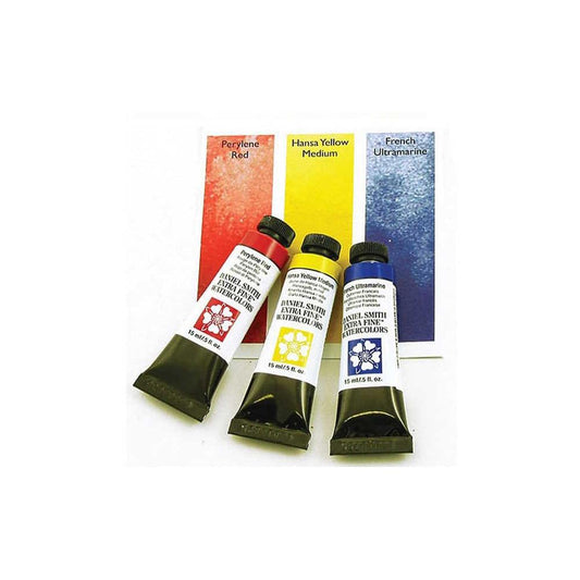 Daniel Smith akvarellfesték készlet, 3 x 15 ml
