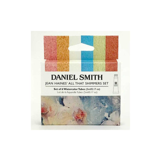 Daniel Smith akvarellfesték készlet, 6 x 5 ml - Jean Haines' All That Shimmers