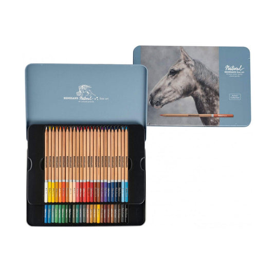 Renesans színes ceruza szett fém dobozban, 48 db-os