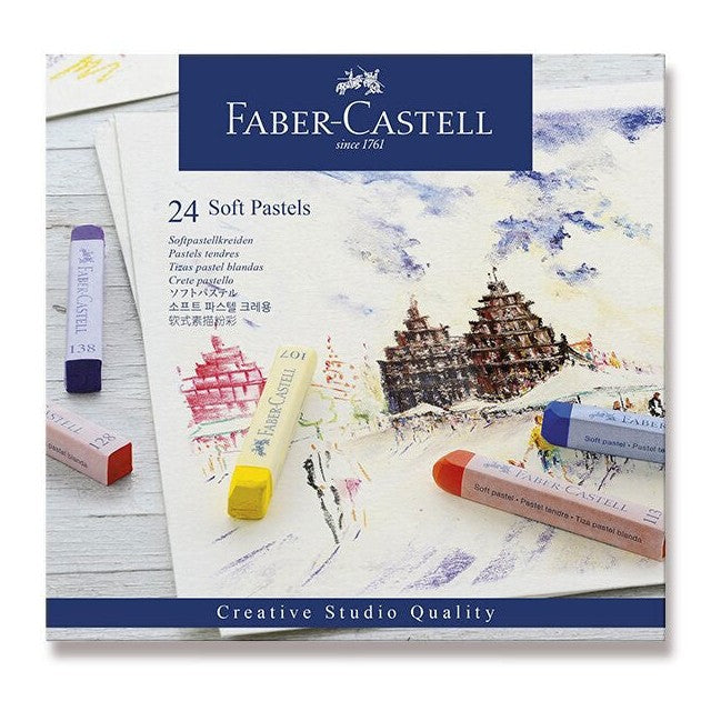 Faber-Castell Creative Studio porpasztell - 24 db-os készlet