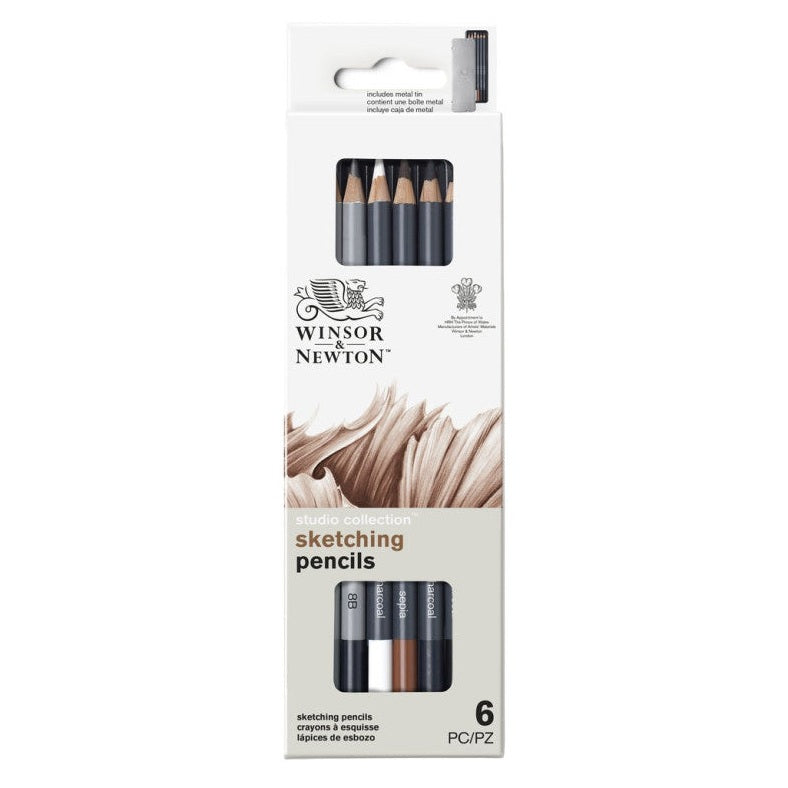 Winsor & Newton vázlatceruza készlet 6db