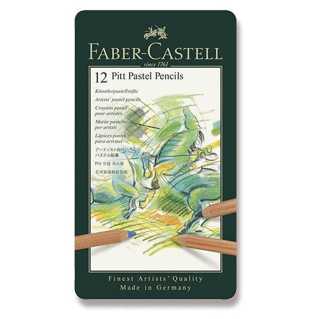 Faber-Castell PITT művész pasztell ceruza készlet 12db-os