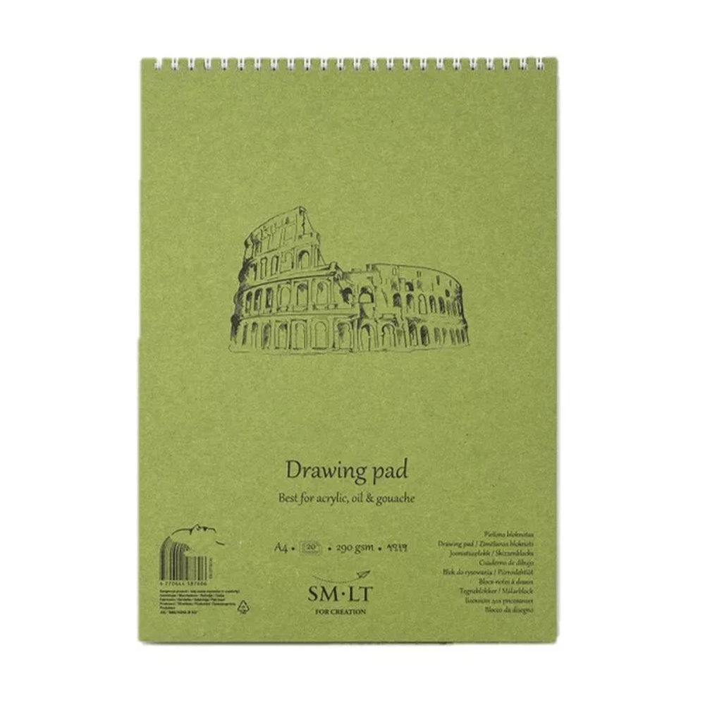 SMLT Drawing Pad akriltömb, 290gr, 20 lap
