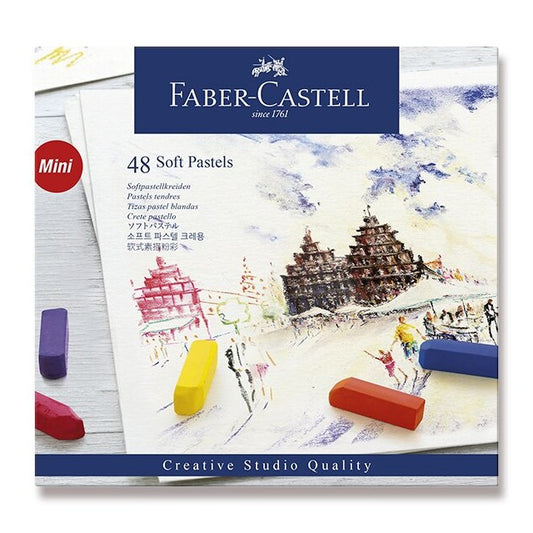 Faber-Castell Creative Studio porpasztell - 48 db-os félkrétás készlet